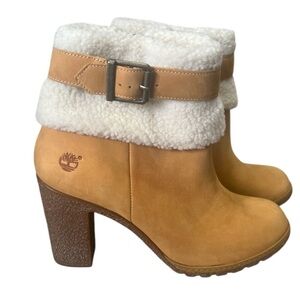 Timberland Glancy Fleece Fold-Down Boots